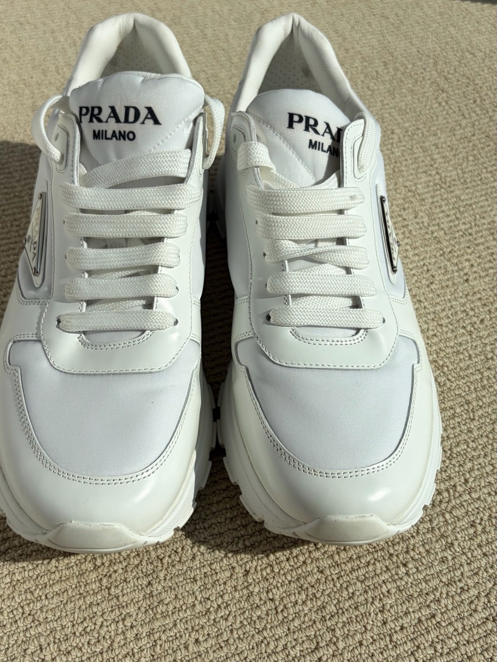 Prada Downtown Sneakers
White Leather (US Men’s 8.5) - Picture 6 of 10